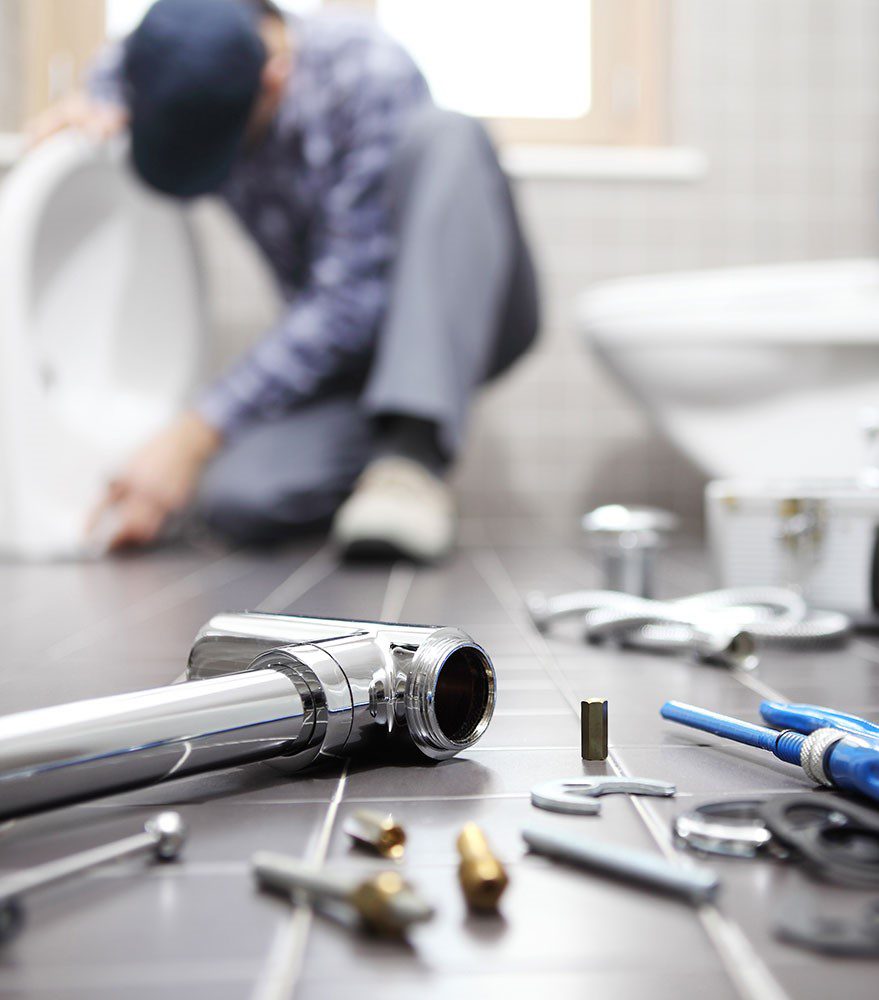 plumber working 2 plumber working